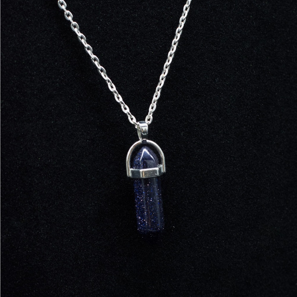 Black Crystal Pendant